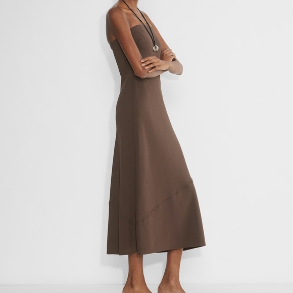 Wilfred Resolution Dress Size Medium NWT - Deep Taupe - Picture 3 of 9